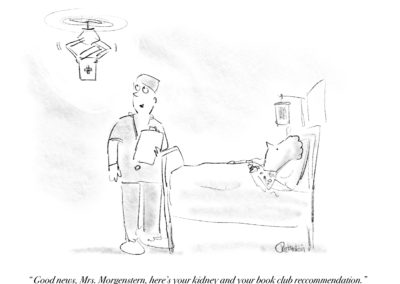 Medical drone cartoon